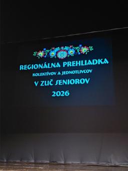 Regionálna prehliadka ZUČ seniorov 10. septembra 2026 v Kultúrnom centre Andreja Sládkoviča (Detva)